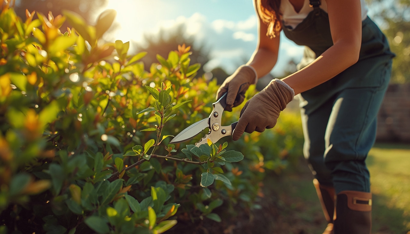 Professional shrub trimming by Kharleonezchol