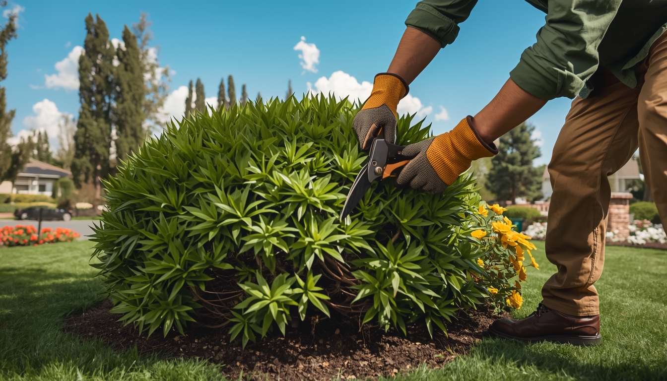Shrub trimming package by Kharleonezchol